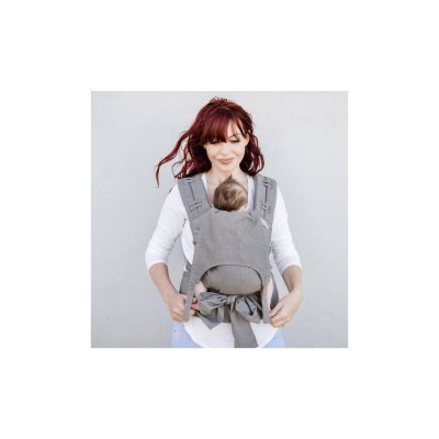 Fidella FlyClick Halbfbuckle babycarrier Chevron - Light Gray