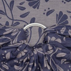 Fidella ring sling Floral Touch - eclipse blue