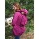 Jožánek Softshellová těhotenská a nosící bunda Alice 2 - fuchsiově růžová