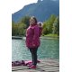 Jožánek Softshellová těhotenská a nosící bunda Alice 2 - fuchsiově růžová
