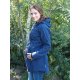 Jožánek Softshellová těhotenská a nosící bunda Alice 2 - tmavě modrá