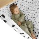 NONOMO® SWINGING HAMMOCK-SET BABY CLASSIC WITH POLYESTER MATTRESS AND CEILING FIXTURE- Wild-Dots