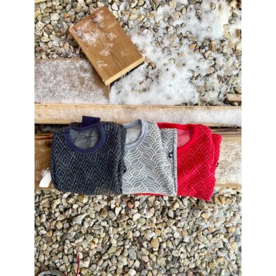 Duomamas Kukla merino - šedé hvězdy