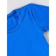 DuoMamas Dětské triko krátký rukáv - královská modrá