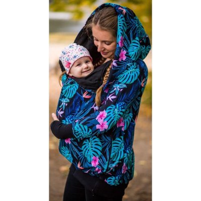 Greyse Mikina 5 in 1 - Blue Monstera