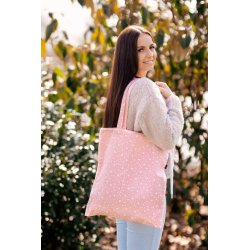 Lenka Tote Bag Dots - Pink