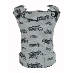 MoniLu ergonomic babycarrier UNI (Adjustable) Motorbikes Day