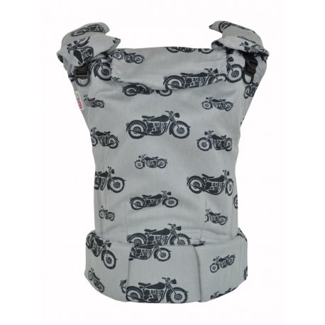 MoniLu ergonomic babycarrier UNI (Adjustable) Motorbikes Day