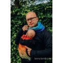 LennyLamb Babywearing Sweatshirt 3.0 - Black with Rainbow Lotus