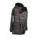 Shara Nosící Softshellový kabát - jaro/podzim -šedý maskáč