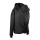 Shara Men's babywearing jacket - spring/autumn - black