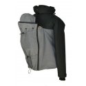 Shara Men's babywearing jacket - back babywearing - winter - khaki melange