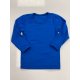 DuoMamas childern T-shirt - long sleeved - royal blue
