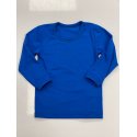 DuoMamas childern T-shirt - long sleeved - royal blue
