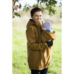 Greyse Nosící Softshellová bunda 4v1 - Light Brown