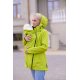 Angel Wings Softshell Jacket only for front babywearing Kiwi green