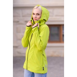 Angel Wings Softshell Jacket only for front babywearing Kiwi green