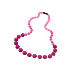Silicone beads Mama Chic - raspberry pink
