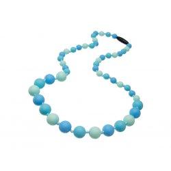 Silicone beads Mama Chic - blue turquoise mint