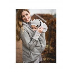 La Tulia babywearing sweatshirt 2v1 - Grey