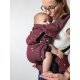 MoniLu ergonomic babycarrier UNI START Fireflies Bordo