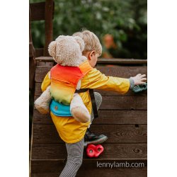 LennyLamb dětské nosítko pro panenky Rainbow Baby
